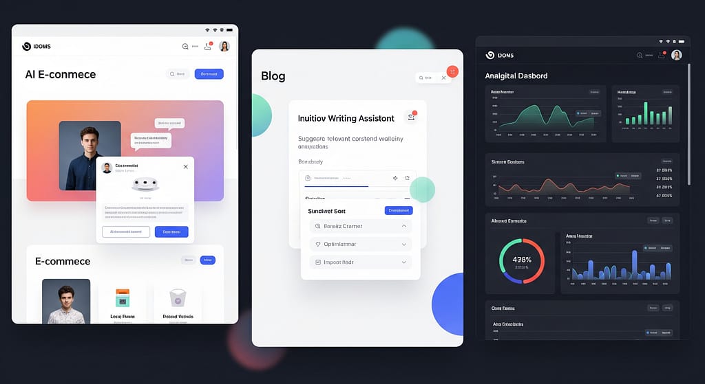 Collage di applicazioni web con AI integrata