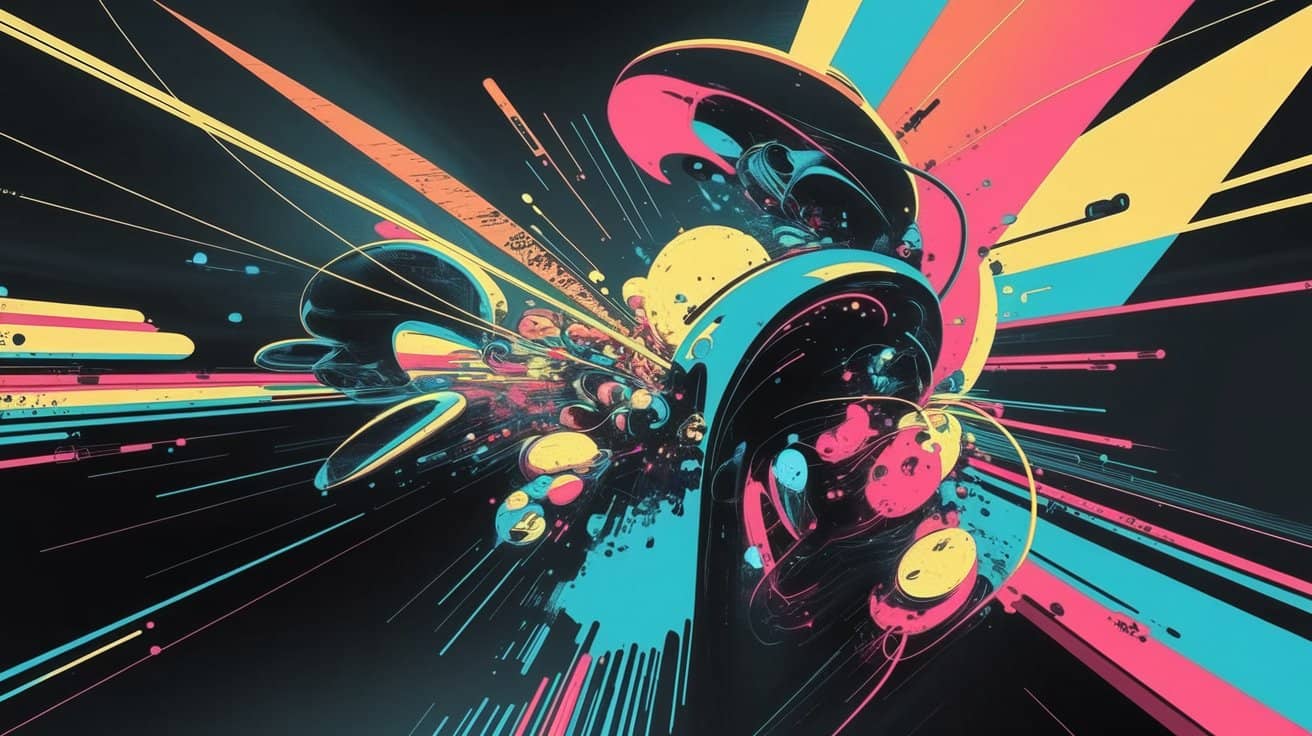 Opera d'arte AI di un artista italiano