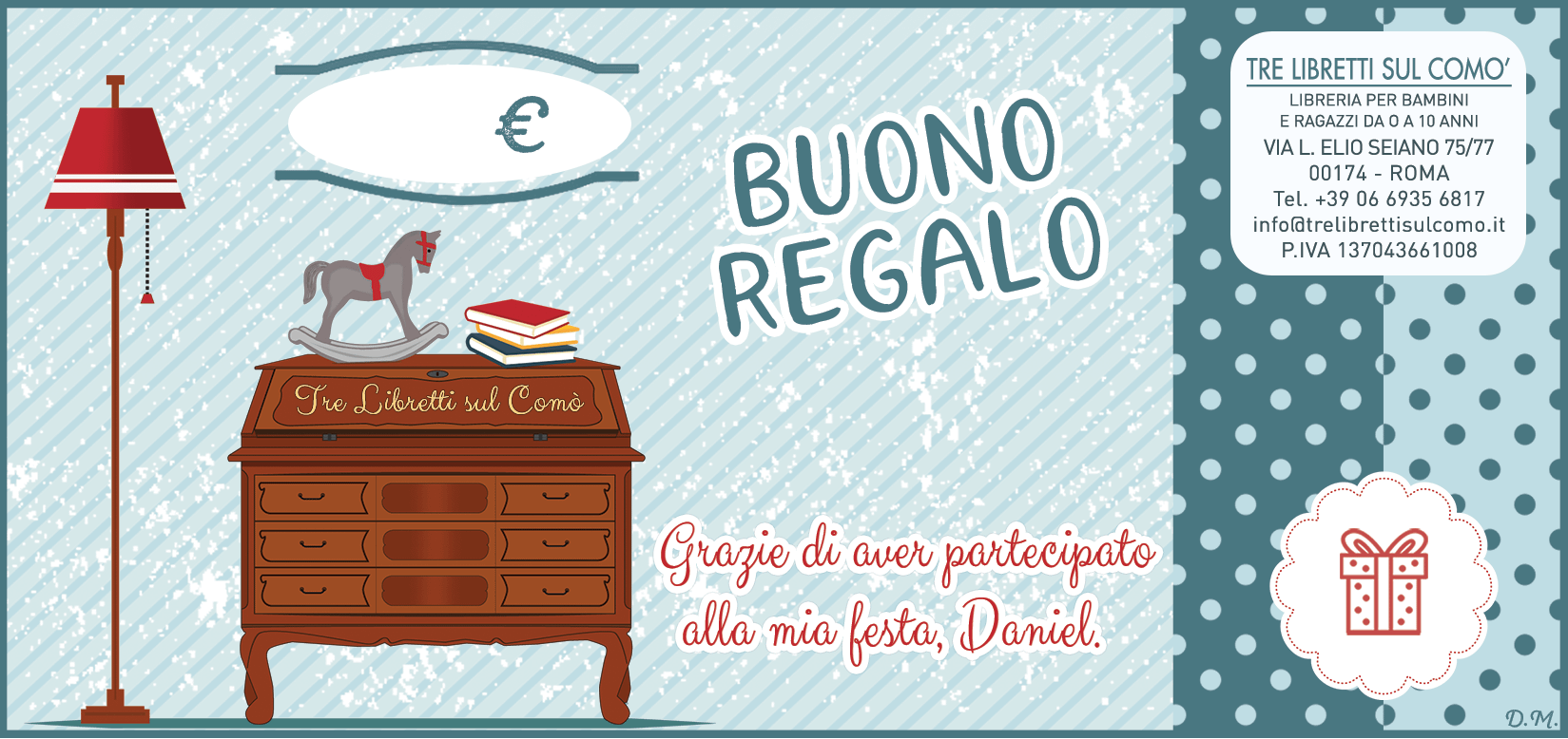Tre Libretti - buono regalo
