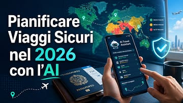 Pianificare Viaggi Sicuri nel 2026 con l'AI: