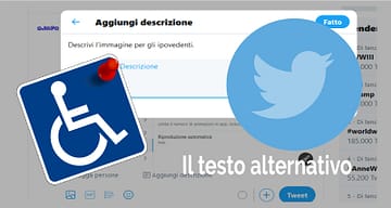 Aggiungere testo alternativo